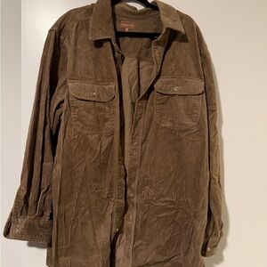 Men's Brown Corduroy Jacket